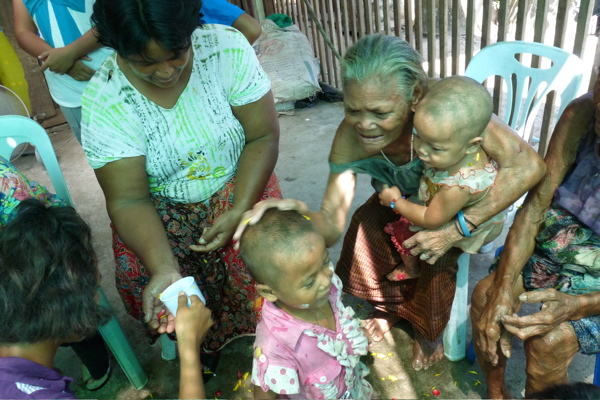 Songkran - blessings from the elderly